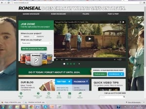 Ronseal.  It does exactly what it says on the tin!