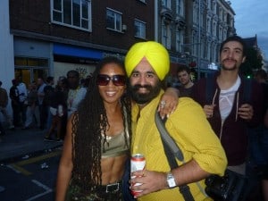 Marilyn Devonish at the Notting Hill Carnival