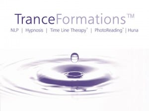 TranceFormations TM water drop logo - A catalyst for lasting change and transformation