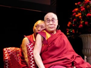 The Dalai Lama live in London