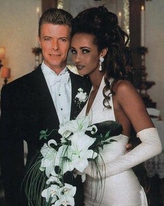 David Bowie & Iman Wedding Day