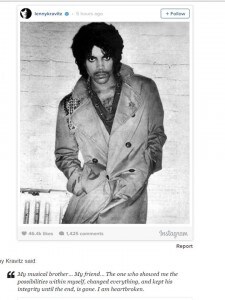 Prince Tribute Lenny Kravitz