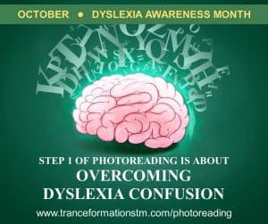 Overcoming the buzzing confusion of dyslexia with this 30 second technique