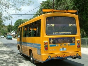 Barbados Government Bus