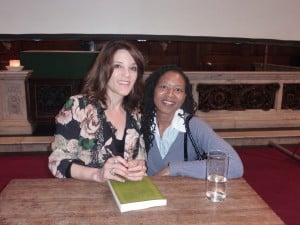 Marilyn Devonish with Author Marianne Williamson
