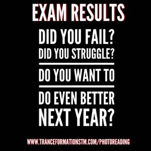 Exam results. Did you pass, fail, or find it hard or stressful to get by?