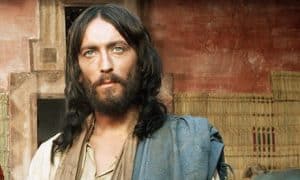 Synchronicity - Robert Powell as Jesus. Photo courtesy of ITV