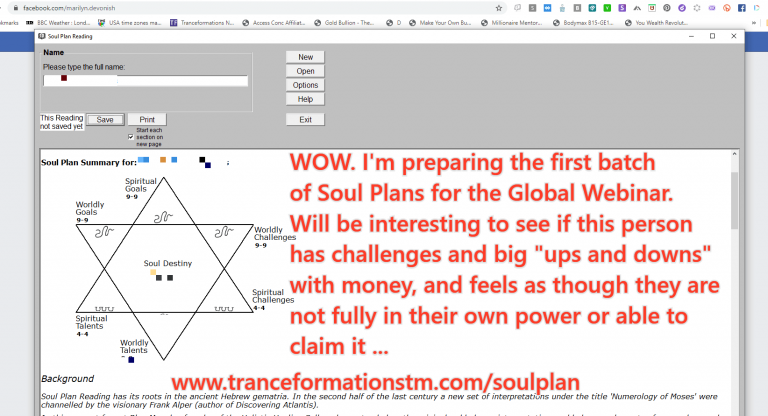 WOW - Life Clarity on 5 Sheets of Soul Plan Paper
